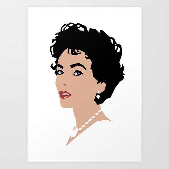 Elizabeth Art Print