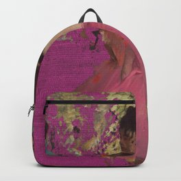 degas ballerinas pink Backpack