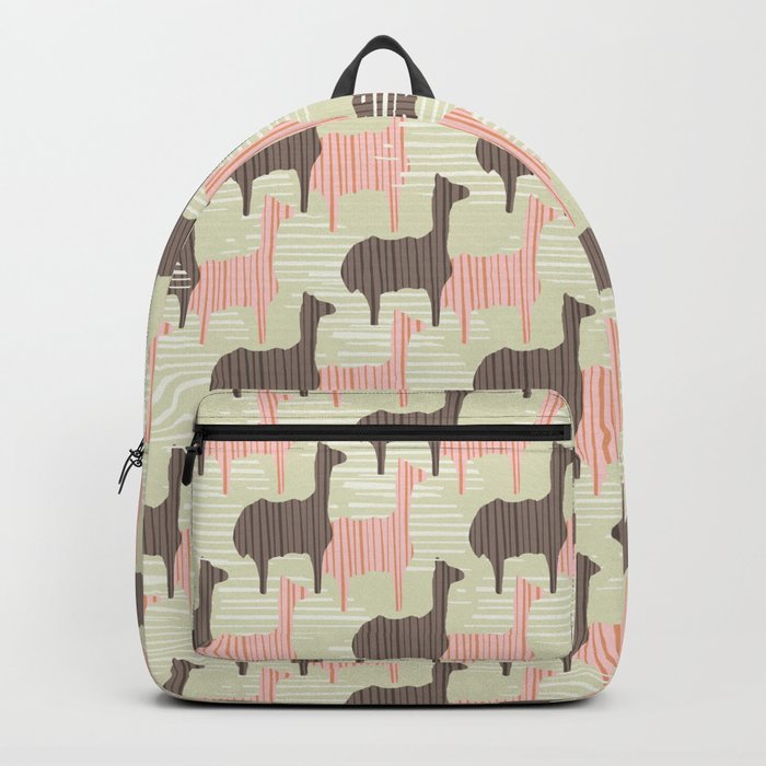 kids llama backpack