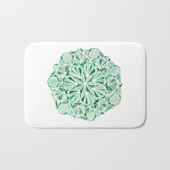Malachite Bath Mat