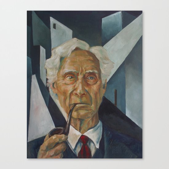 Bertrand Russell Canvas Print