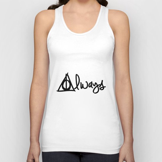 Always, Deathly Hallows, Harry Potter Unisex Tank Top