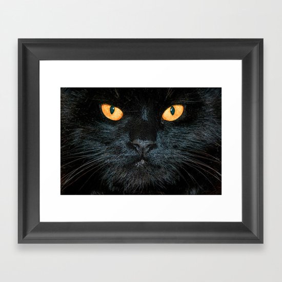 BLACK MAGIC Framed Art Print