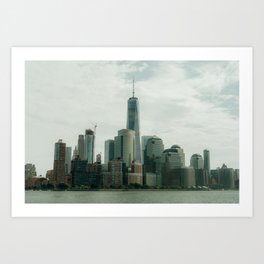 New York City Skyline Daytime Art Print