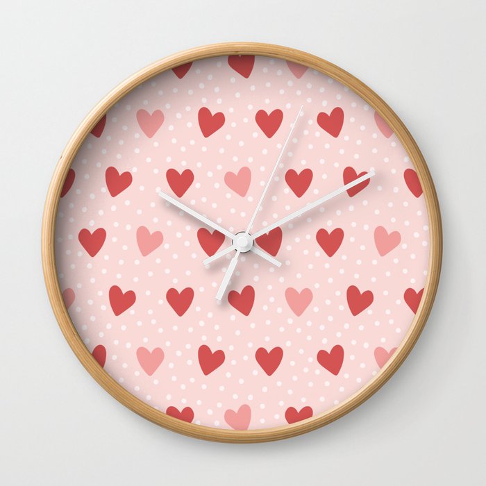 heart full of love Wall Clock