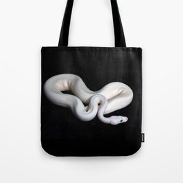 white snake Tote Bag