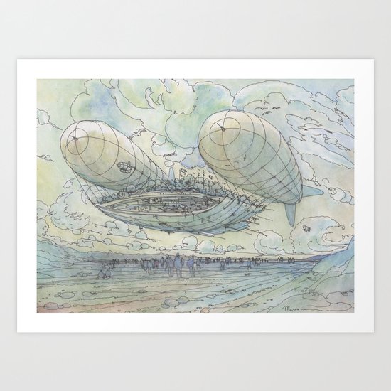 Il Tappeto Volante Art Print