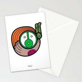 Green Child - Niño Verde Stationery Card