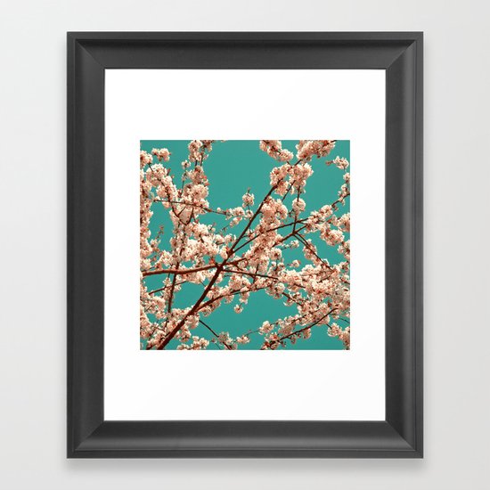 spring tree XVII Framed Art Print