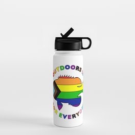 Diversity and Inclusion Fish Water Bottle