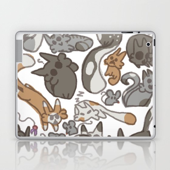 Cats, Cats, and More Cats Laptop & iPad Skin