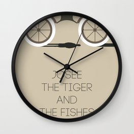 Josee, The Tiger And The Fish Wall Clock