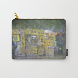 DC Stormy Weather Carry-All Pouch | Rain, Mysterious, Photo, Softfocus, Green, Washingtondc, Lomography, Storm, Paintlike, Yellow 