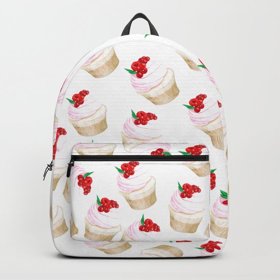 Classic Cupcakes pattern Backpack