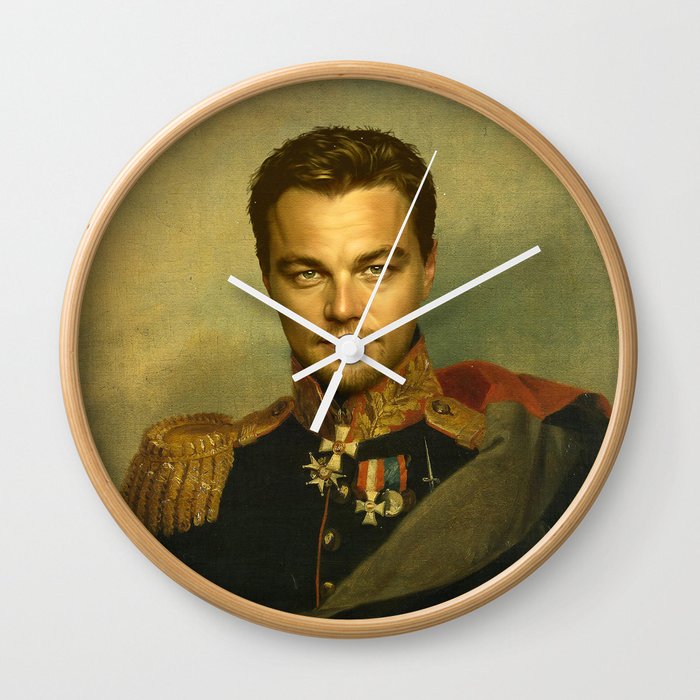 Leonardo Dicaprio - replaceface Wall Clock
