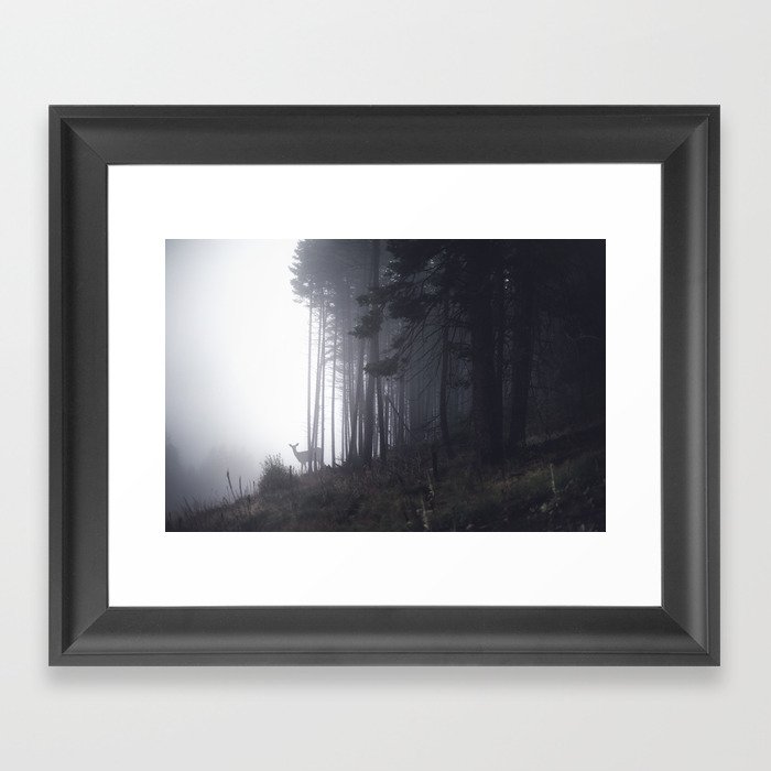 tell me about the forest II Framed Art Print