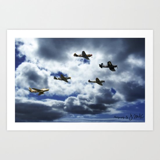 5 Aces Art Print