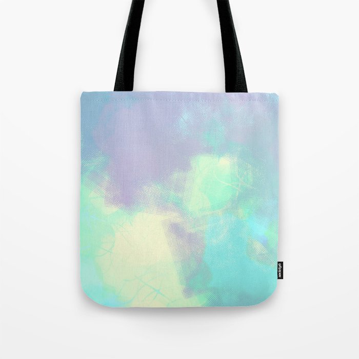 A04 - Abstract Pastel Clouds Tote Bag