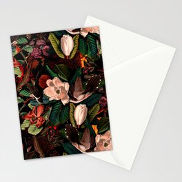 FLORAL AND BIRDS XIV Stationery Card