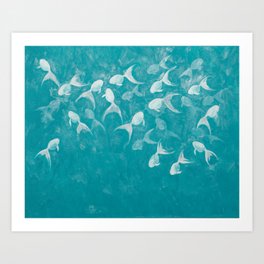 The Koi Art Print