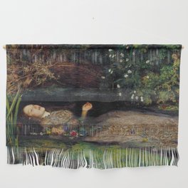 John Everett Millais Ophelia Painting Wall Hanging