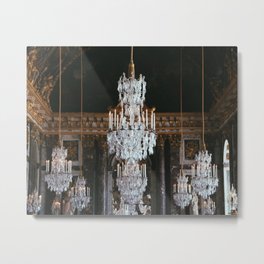Hall of Mirrors, Versailles Metal Print