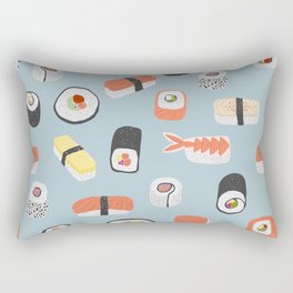 Sushi Roll Maki Nigiri Japanese Food Art Rectangular Pillow
