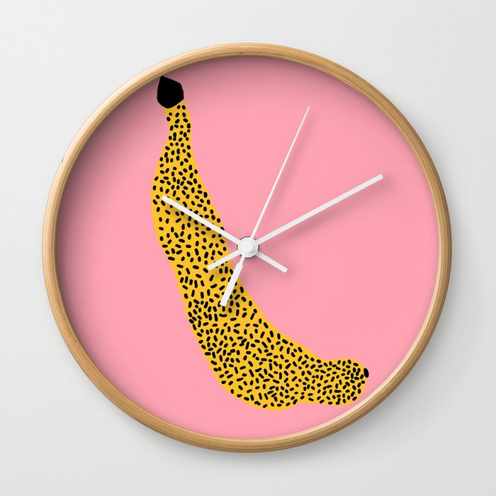 Banana Wall Clock