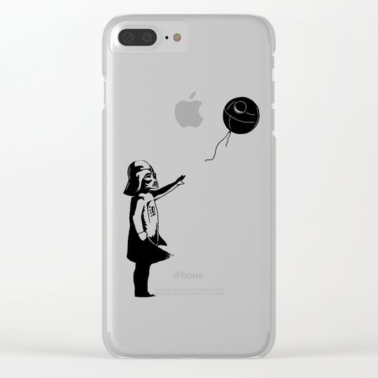 Let go the dark side Clear iPhone Case