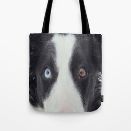 Heaven and Earth in her eyes.  Tote Bag