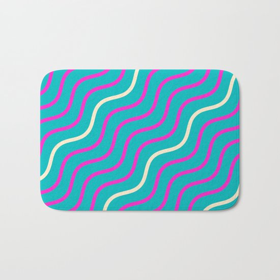 Summer Waves Bath Mat