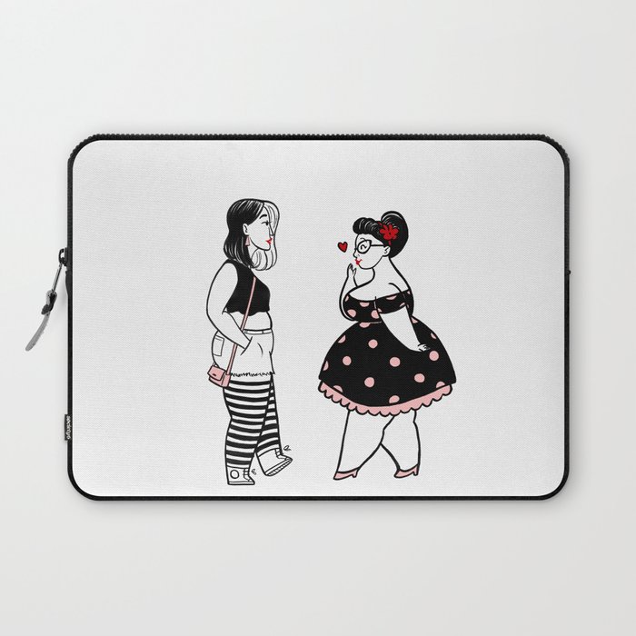 The Alps Pin Ups Laptop Sleeve