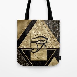Eye of Horus - Golden Ratio  Tote Bag