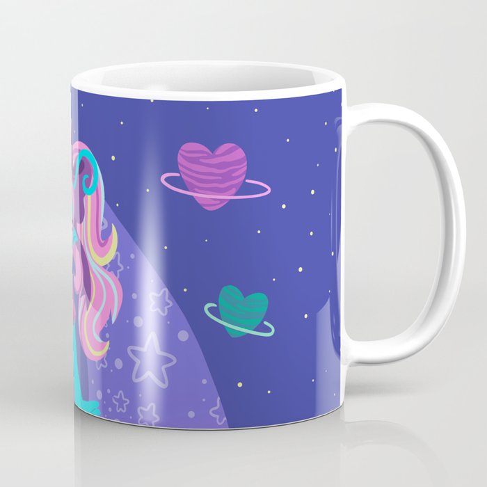 Space Princess Magical Girl Coffee Mug