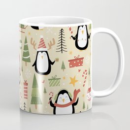 Christmas Penguins Coffee Mug