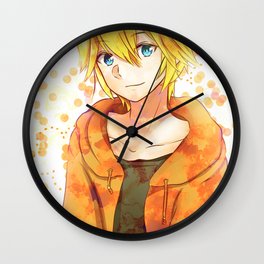 Kagamine Len Vocaloid Wall Clock
