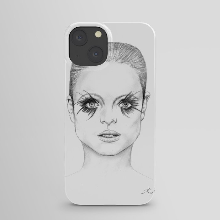 Bright Eyed Girl iPhone Case