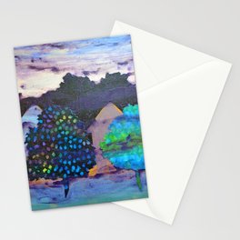 Across the Park Stationery Card