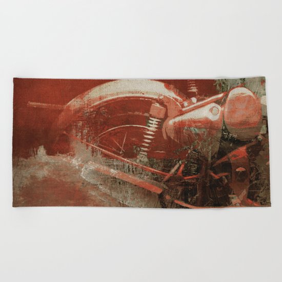 Strong Action Beach Towel