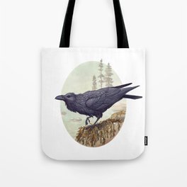 Raven of the North Atlantic Tote Bag