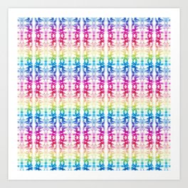 Tie Dye Rainbow Art Print