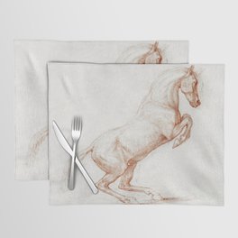 A Prancing Horse, Facing Right Placemat