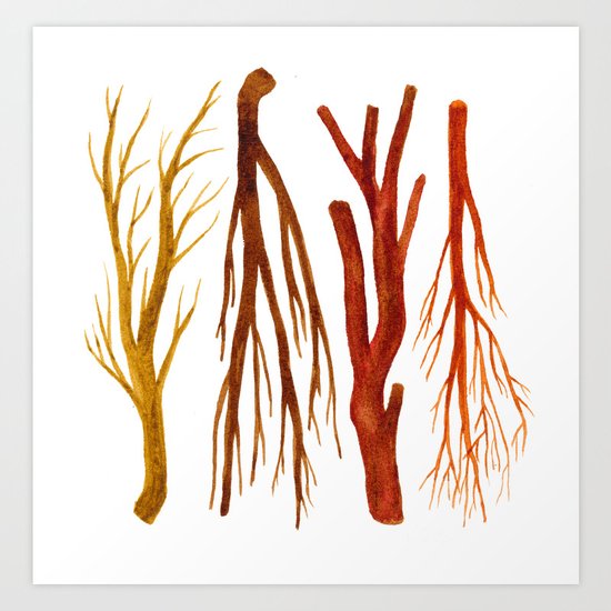 sticks no. 6 Art Print