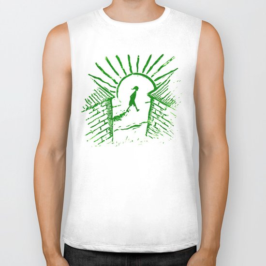 Morning Stroll Biker Tank