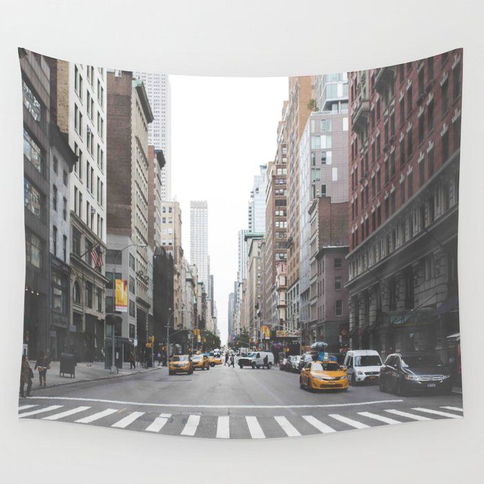 Urban Adventure NYC Wall Tapestry