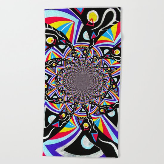 Time Machine Beach Towel