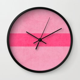 the pink II classic Wall Clock