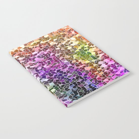 Rainbow Mosaic Notebook
