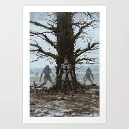 Brother Zygfryd and the Last Crusade Art Print