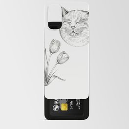 Cat is God Android Card Case